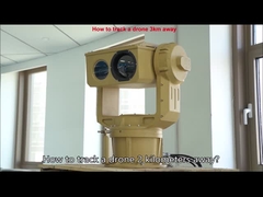 মিলিটারি গ্রেড থার্মাল সার্ভিলেন্স সিস্টেম PTZ ইনফ্রারেড লং রেঞ্জ সিকিউরিটি ক্যামেরা