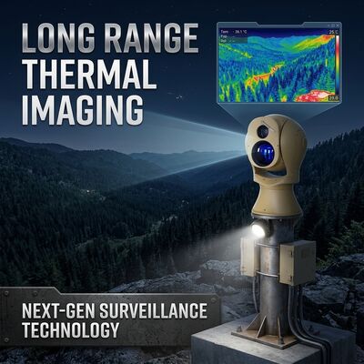 Multi-spectrum Optical Electronical Platform Infrared Thermal Camera Module for Industrial Automation and Control